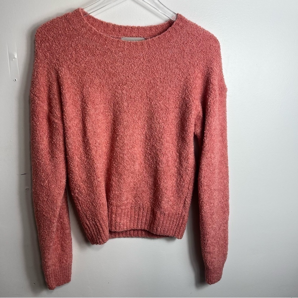 Everlane Boucle Knit crew neck Sweater size Small 1656